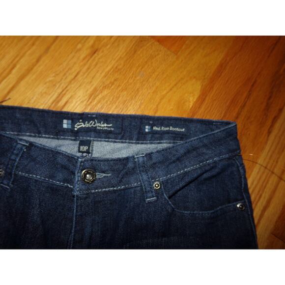 Saltworks‎ retro pocket MId Rise Bootcut Jeans 10P Excellent - Picture 3 of 4